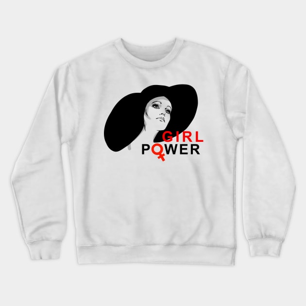 Minimalist print for feminists Crewneck Sweatshirt by Marllessi